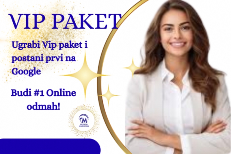 VIP Paket s 24 oglasa, poslovni profil s domenom na platformi Panairi Online, SEO na Googleu, online trgovina, povećajte poslovanje s Panairi Online za lokalni marketing, Panairi za marketinške agencije, oglasi za tvrtke